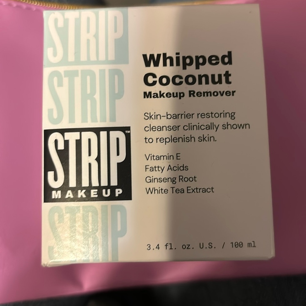 Strip Makeup Whipped Coconut Makeup Remover